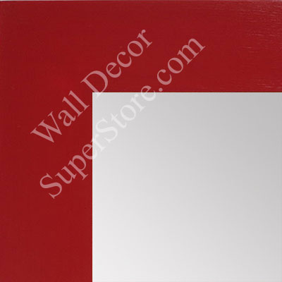 MR1586-2 Red - Medium Custom Wall Mirror - Custom Bathroom Mirror