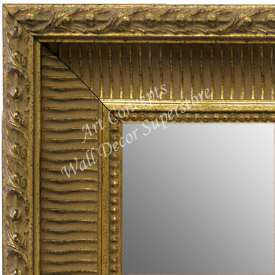 MR1626-2 | Gold | Custom Wall Mirror | Decorative Framed Mirrors | Wall D�cor