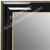 MR1666-1 | Black Lacquer with Gold Trim | Custom Wall Mirror