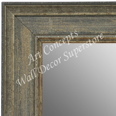 MR1669-1 | Distressed Gray | Custom Wall Mirror