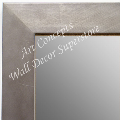 MR1689-2 | Silver / Cube Moulding | Custom Wall Mirror