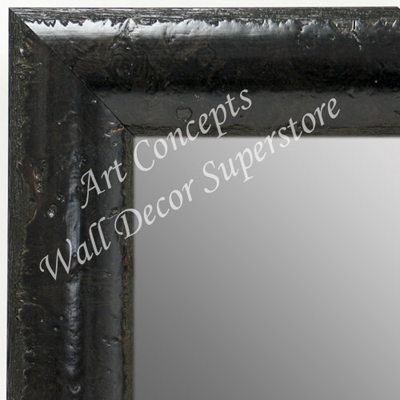 MR1693-2 | Black Burl Moulding | Custom Wall Mirror | Decorative Framed Mirrors | Wall D�cor