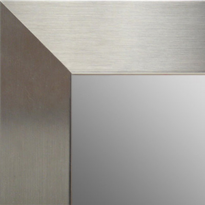 MR1708-4 | Stainless Steel Look - Mica Finish - Moulding | Custom Wall Mirror | Decorative Framed Mirrors | Wall D�cor