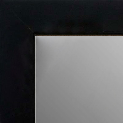 MR1845-9 Matte Black - Value Price - Medium Custom Wall Mirror Custom Floor Mirror