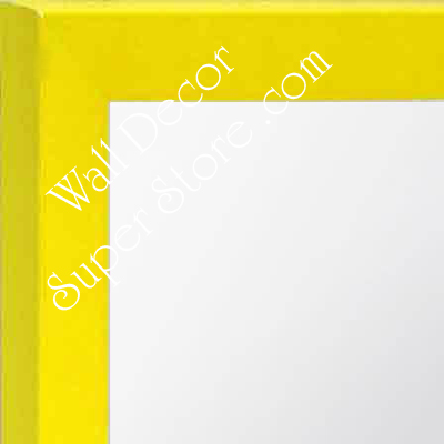 MR213-5  Canary Yellow  - Very Small Custom Wall Mirror