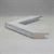 BB1533-2 Side View - Soft White - Medium Custom Cork Chalk or Dry Erase Board