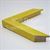 Side View BB1536-3 Glossy Yellow - Custom Cork Chalk or Dry Erase Board