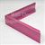 MR1540-15 Thin Metal Pink Carnation Medium Custom Wall Mirror Custom Floor Mirror
