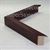 BB1544-7 Mahogany - 3/4 Inch Wide X 1 1/4 Inch High - Small Custom Cork Chalk Dry Erase