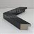 Side View BB1565-3 Glossy Distressed Black Custom Cork Chalk or Dry Erase Board