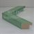 Side View BB1565-4 Glossy Distressed Green - Custom Cork Chalk or Dry Erase Board