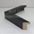 Side View BB1566-3 Glossy Distressed Black - Custom Cork Chalk or Dry Erase Board