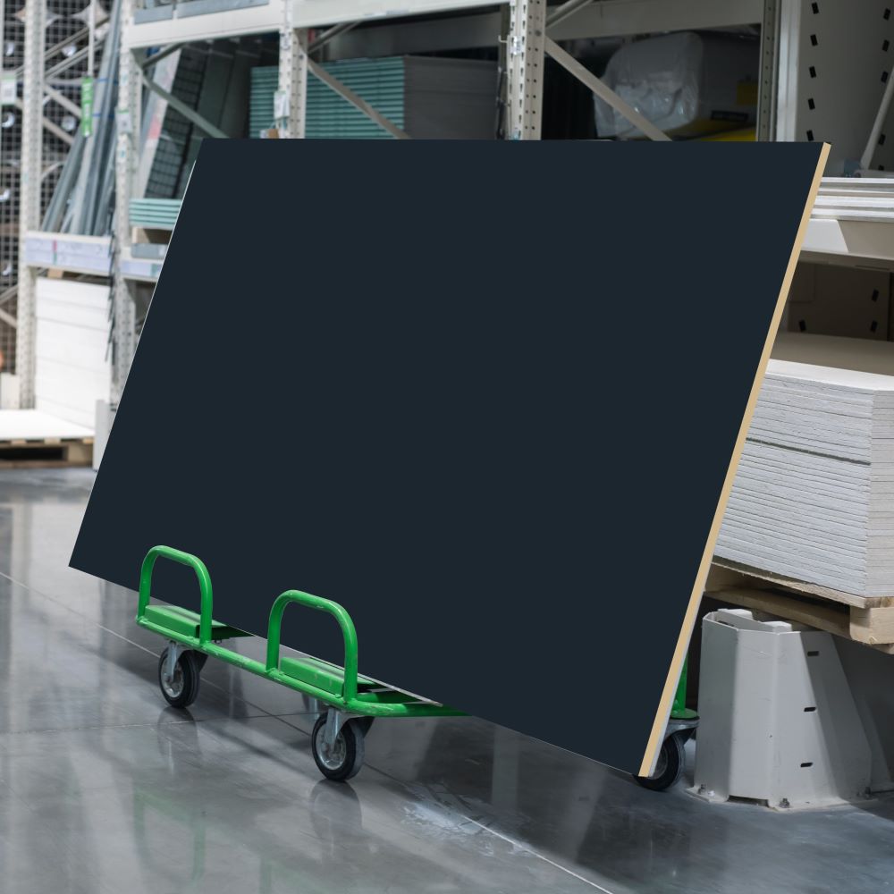 MT107 Oversize Frameless Magnetic Chalk Board Material by the SQ FOOT - Chalkboard Panels Cut To Size
