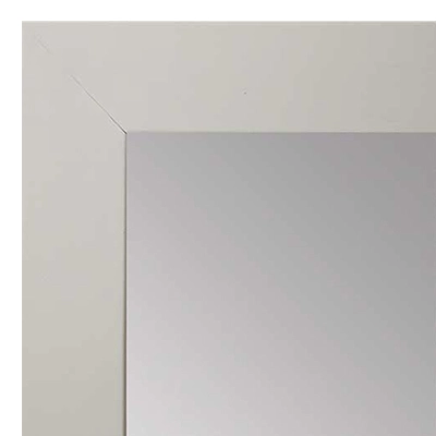 MR1045-8 Matte White - Custom Mirror