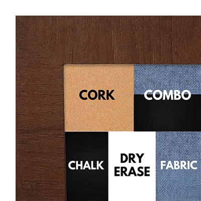 BB1233-3 - Harmony Coffee - 1.5625 Inch Wide - Custom Cork Chalk Dry Erase