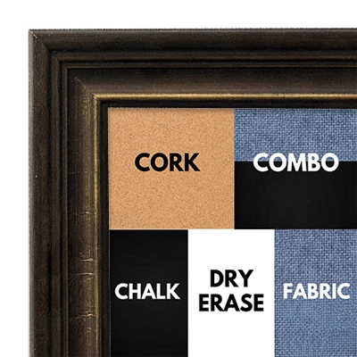 BB1239-4 - Dark Cooper - 1.375 Inch Wide - Custom Cork Chalk Dry Erase