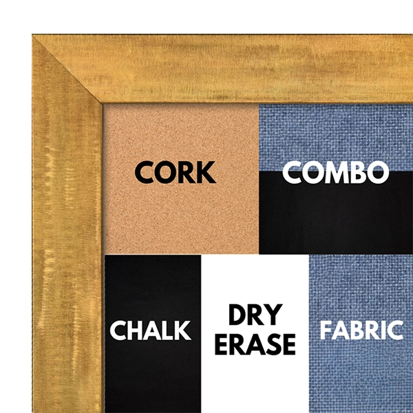 BB1317-2 Distressed Black Cube - 1.125" Wide - Custom Cork Chalk or Dry Erase Board