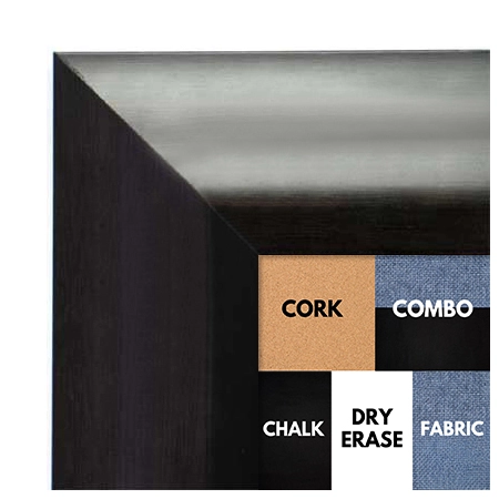 BB1420-3 Classic Gray Medium To Extra Large Custom Cork Chalk Or Dry Erase Board