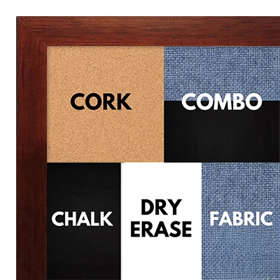 BB1543-3 Cherry - 3/4 Inch Wide X 3/4 Inch High - Small Custom Cork Chalk  Dry Erase