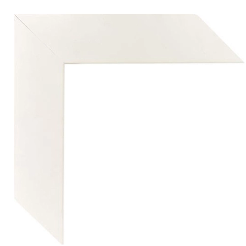 MR1000-2 Matte White - Value Priced -Medium Custom Wall Mirror Custom Floor Mirror - -