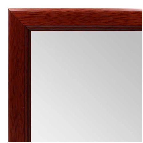 MR1044-3 Cherry with Inside Ridges - Custom Mirror