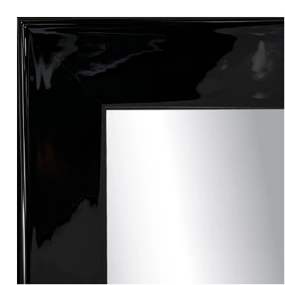 MR1200-2 High Gloss Black - Custom Large Mirror - 2 Inch Wide