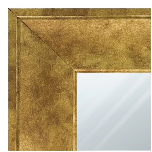 MR1203-2 Gold - Custom Large Mirror - 2.75 Ich Wide