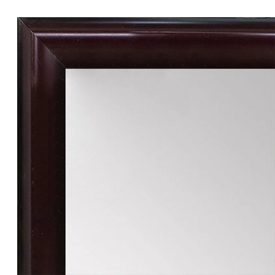 MR1507-4 Cherry Mahogany Small Custom Wall Mirror