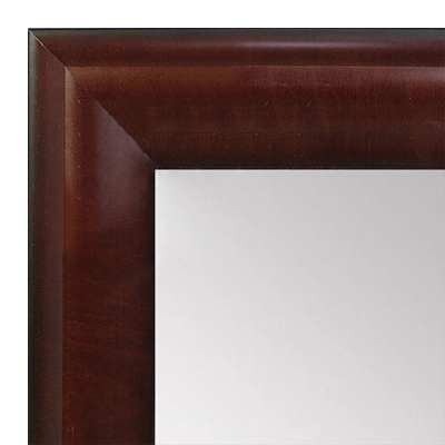 MR1508-3 Walnut Medium Custom Wall Mirror Custom Floor Mirror