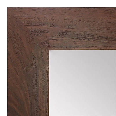 MR1510-5 Dark Walnut Wood Grain Large Custom Wall Mirror Custom Floor Mirror