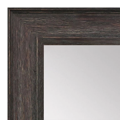 MR1513-3 Walnut Distressed Barnwood - Large Custom Wall Mirror Custom Floor Mirror