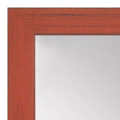MR1533-8 Distressed Orange - Medium  Custom Wall Mirror