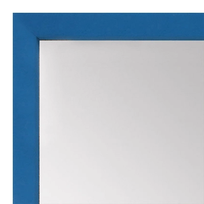 MR1538-3 Blue - Very Small Custom Wall Mirror - Custom Bathroom Mirror