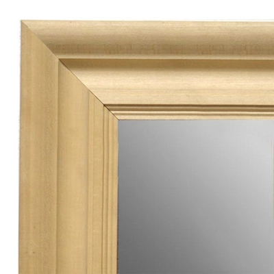 MR1750-1 | Unfinished Wood Frame | Unfinished Natural Wood Moulding - Paint or Stain | Custom Wall Mirror