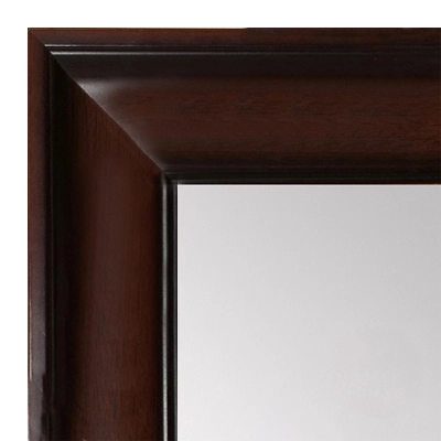 MR1864-1 Walnut - Value Priced - Large Custom Wall Mirror Custom Floor Mirror
