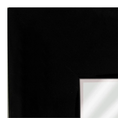 MR332-1 High Gloss Black Lacquer - Extra Large Custom Wall Mirror Custom Floor Mirror