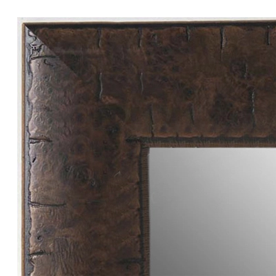 MR5211-2 Chestnut Brown Distressed - Extra Large Custom Wall Mirror Custom Floor Mirror-