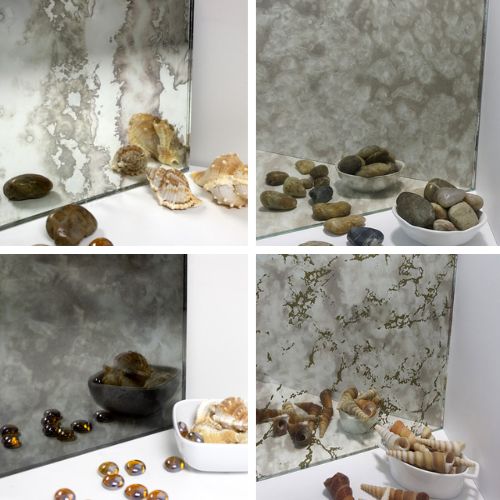 Visit our custom antique mirror headquarters - 12 styles -choose mirror tiles or full sheets -
                use for backsplash - entry walls - fireplace - cabinets - bar area -corporate and hospitality.