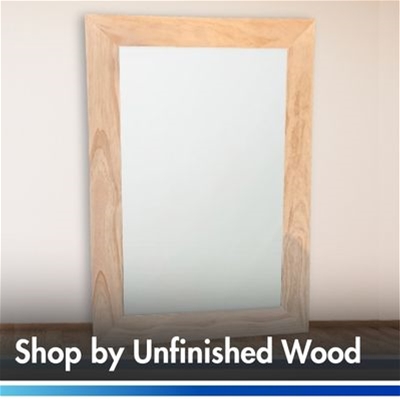 UNFINISHED WOOD Frames