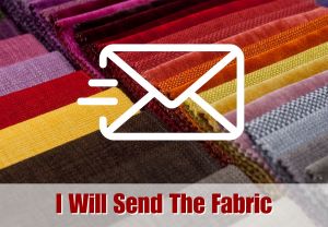 FW1002:  CUSTOMER SENDS FABRIC - Our Frameless Fabric Cork Bulletin Board