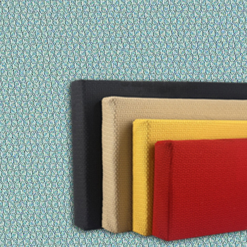 FW880 Texture Fabric Wrap Wallboards - Thick Profile - 23 Colors - Push Pins or Hook and Loop. 