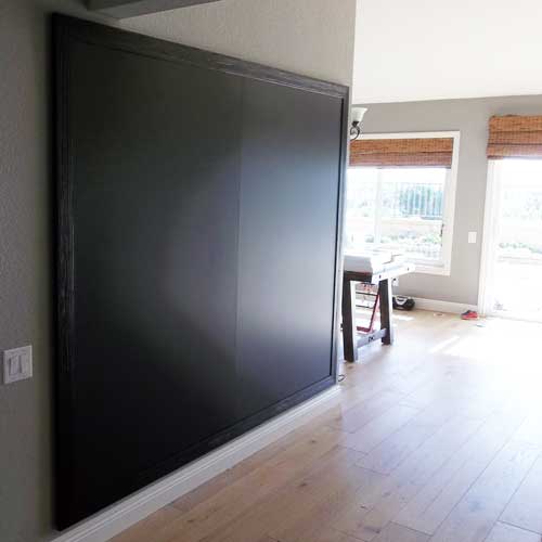 Every frame can make any style -
select frame - then select the chalkboard picture