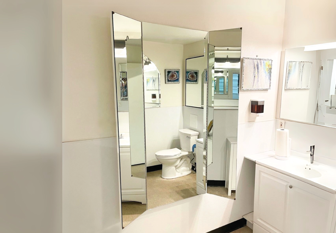 Custom Three Panel Mirrors, 3 panel mirrors