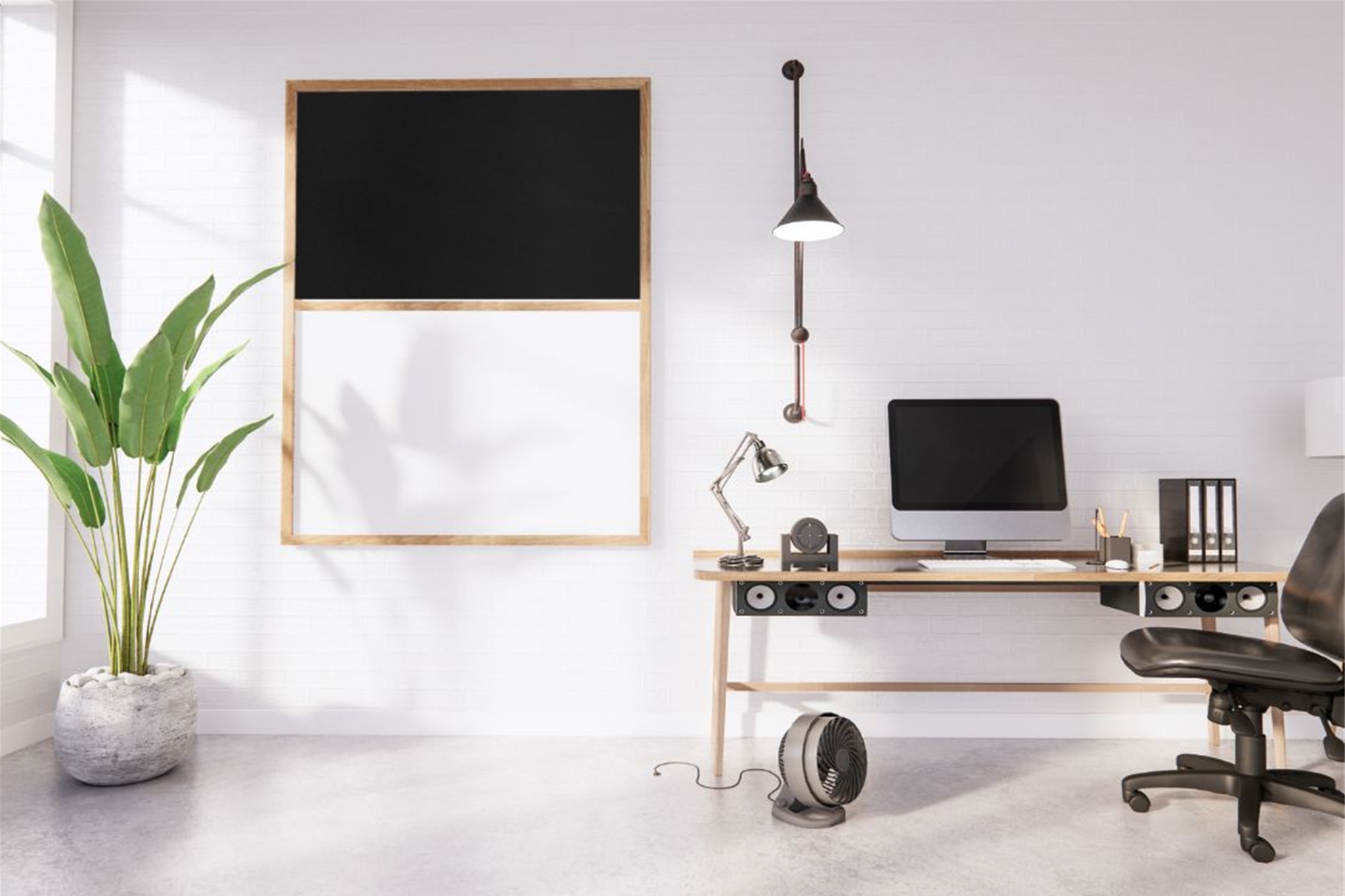 Minimalist combination board.