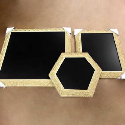 Custom Framed Chalkboards - Create Any Flat Shape or Size
