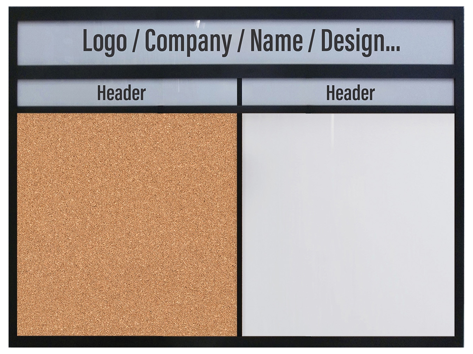 IB820 - Information Board: Header &  2 sub Headers IB820 - Information Board: Header &  2 sub Headers