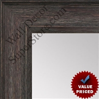 MR1513-3 Walnut Distressed Barnwood - Large Custom Wall Mirror Custom Floor Mirror