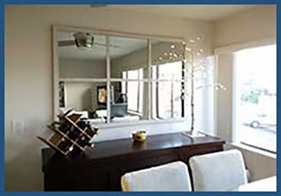 Any frame style on our site can be made into a window pane style mirror