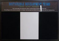 Custom combination chalkboards - with french bulletin board
