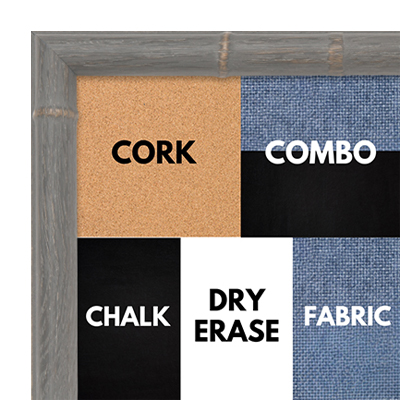BB1229-2 - GREY- 0.75 Inch Wide - Custom Cork Chalk Dry Erase BB1229-2 - GREY- 0.75 Inch Wide - Custom Cork Chalk Dry Erase